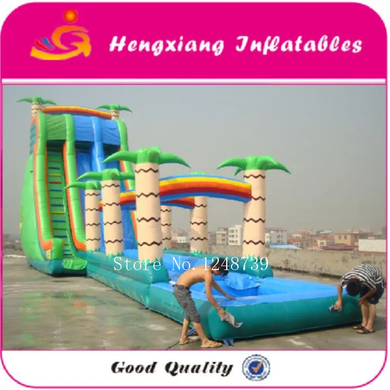 Профессиональный поставщик гигантская надувная горка водная для взрослых