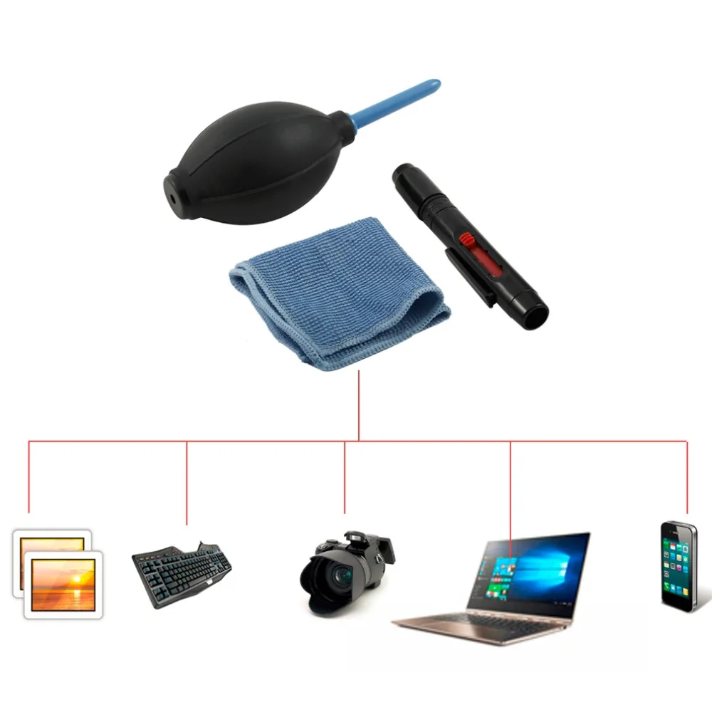 Щетка для чистки и воздуходувка в 1 комплекте набор цифровой камеры