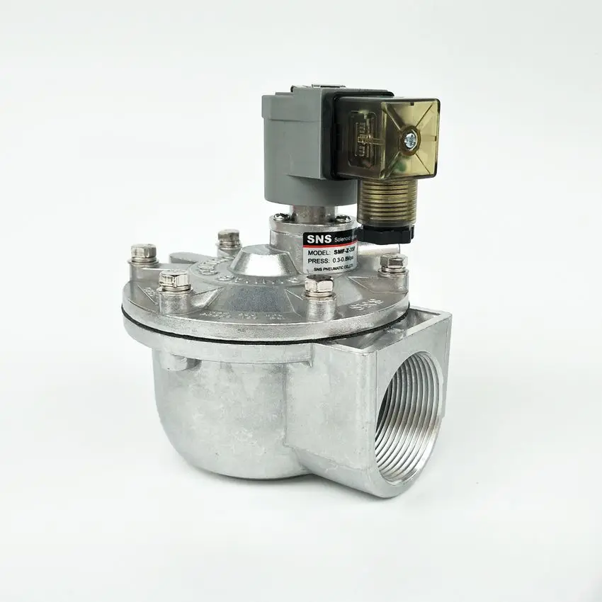 SMF Z 35P Прямоугольный тип 1 1/2 ''импульсный клапан AC220V DC24V|pulse valve|angle valvevalve |