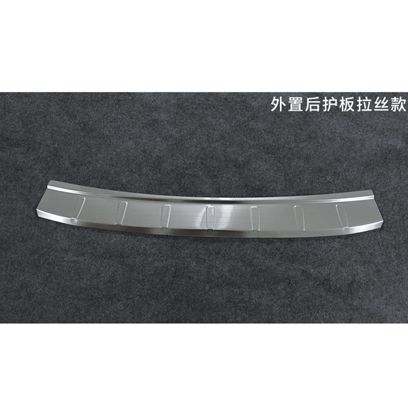 Стайлинг автомобиля внутренняя и внешняя пластина из нержавеющей стали для