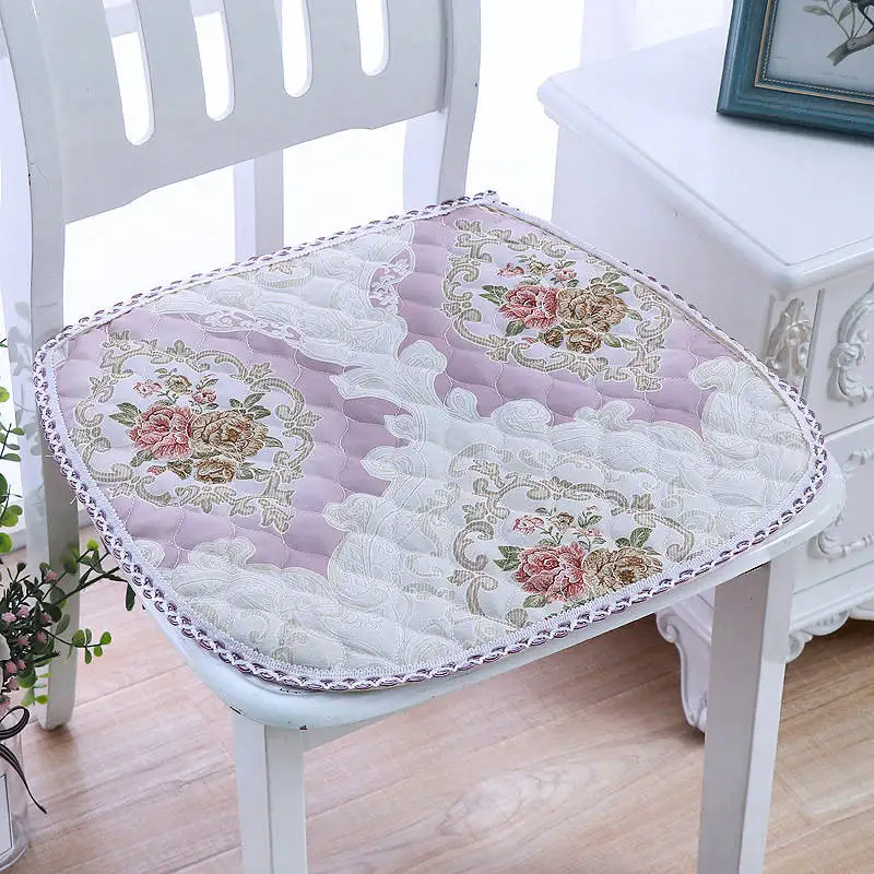 chunrimudanzi Подушка для стула Нескользящая супер мягкая подушка для стула Decoratif Пастораль для всех сезонов подушка для сиденья может быть зафиксирована на стуле Coussins - Цвет: chunrimudanzi