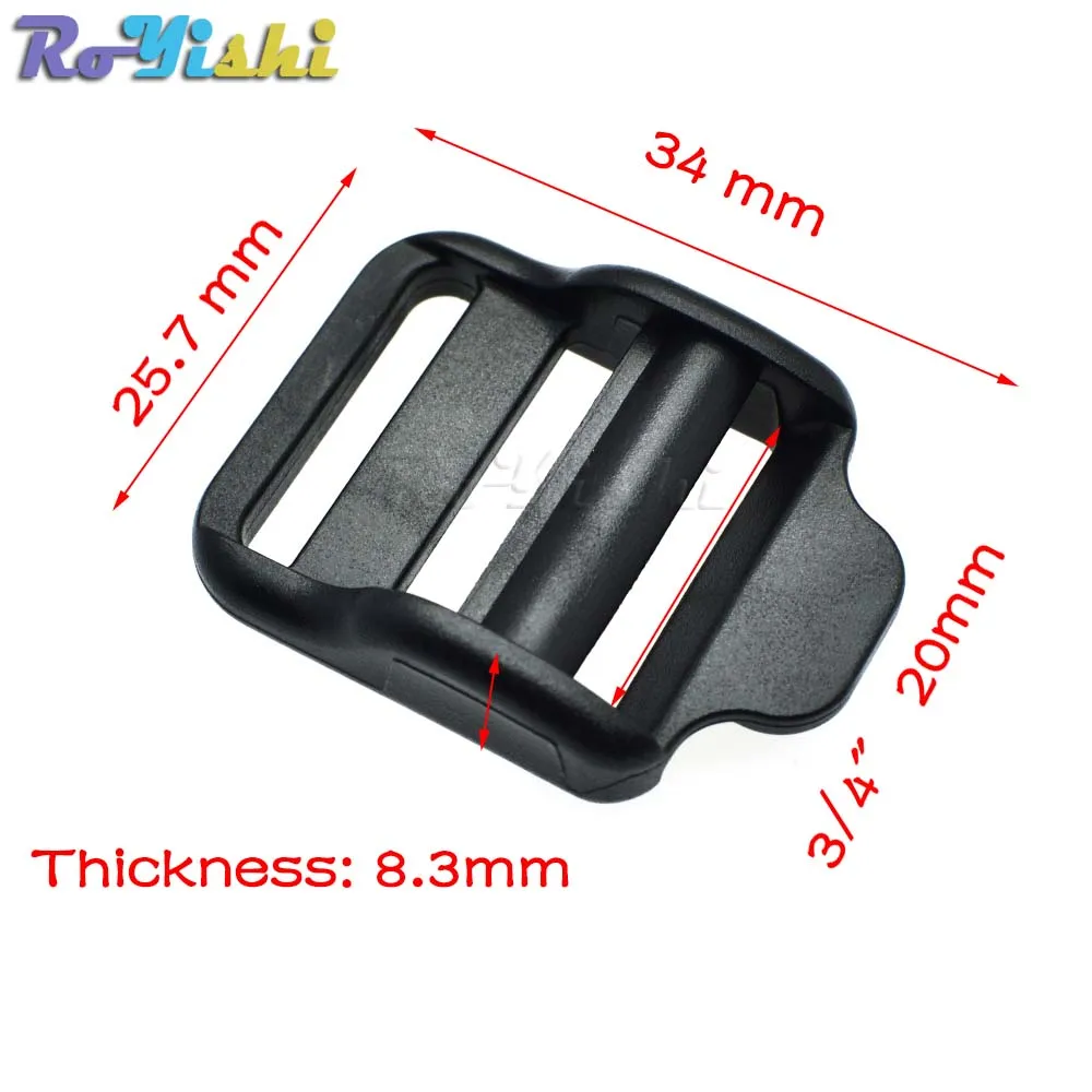 Пластиковая лестничная застежка-слайдер регулируемая для фоторяда 20 мм 26 | Дом и