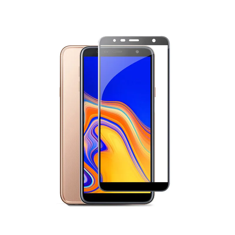9D матовое защитное стекло против отпечатков пальцев для Samsung Galaxy J4 J6 Plus J8 2018 J4plus