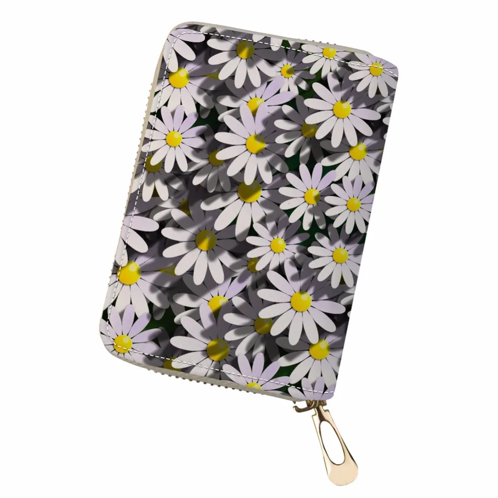 Noisydesigns 3D Pochette портативный паспортный ID держатель для карт цветок Перья павлина