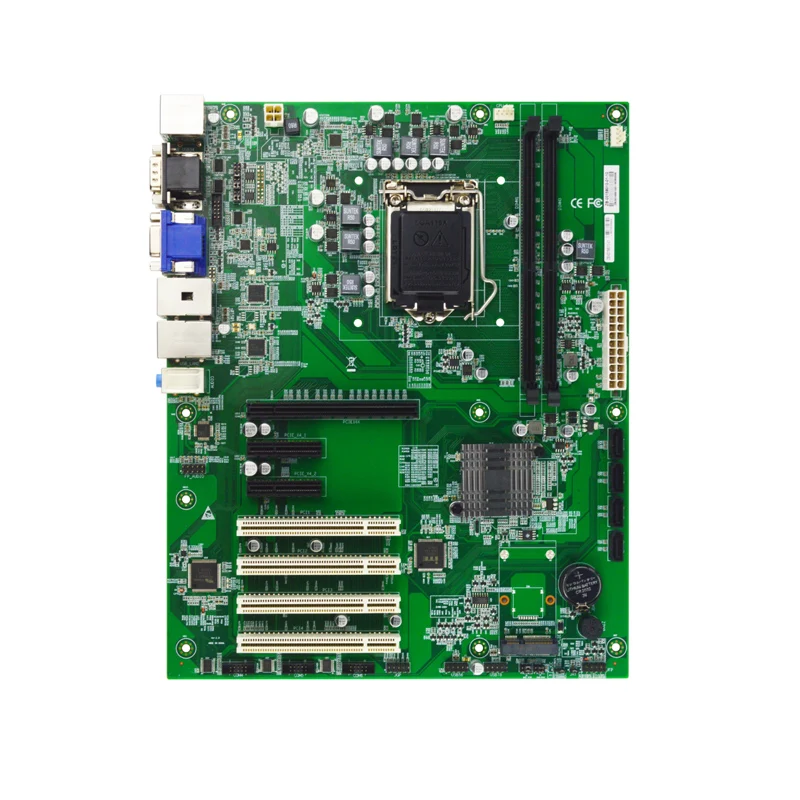 LGA1151 ATX Промышленная материнская плата ddr4 VGA HDMI DP SATA MINI PCIE PCI COM 10 * USB|Материнские