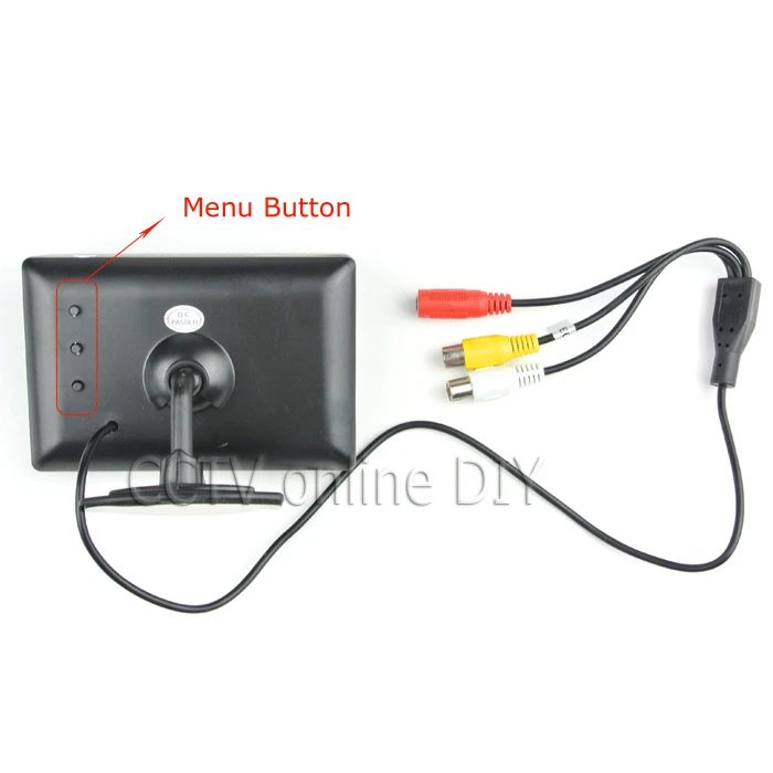 ANSHILONG 4 3 дюймовый экран TFT LCD Автомобильный монитор заднего вида + комплекты