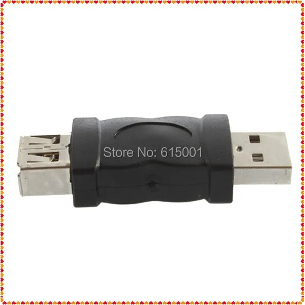 Новый 2 предмета Firewire IEEE 1394 6 Булавки женщина к USB 2.0 Мужской кабель адаптер разъем