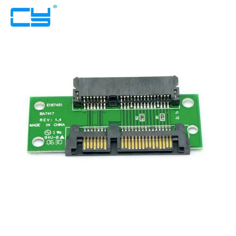 Extensor Adaptador para mujer, convertidor PCB, 3,5 "y 2,5, 22 Pines, 7 + 15 P, SATA, para Brasil, Rusia, Atacado