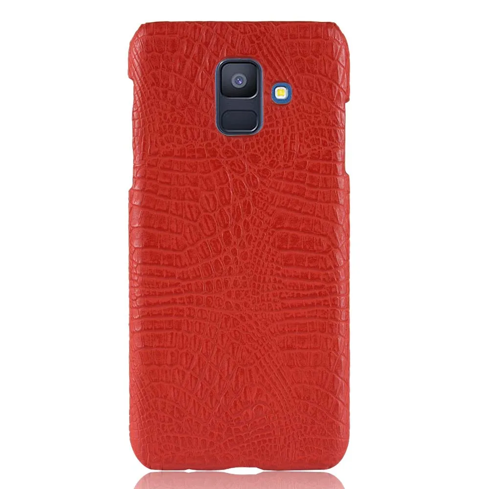 Роскошный чехол SUBIN для Samsung galaxy A6 2018 чехол-накладка из искусственной кожи под