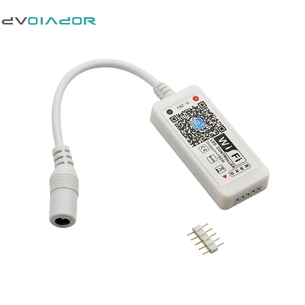DVOLADOR WIFI Wireless LED Smart Controller Working with Android and IOS System Mobile Phone App for 5050 3528 RGB Strip Lig | Освещение
