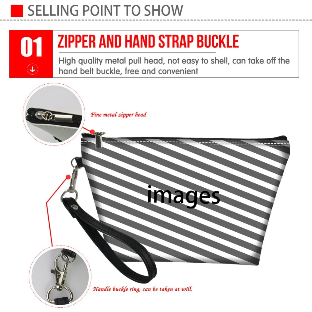 Женская косметичка для путешествий с принтом единорога сумка макияжа девочек