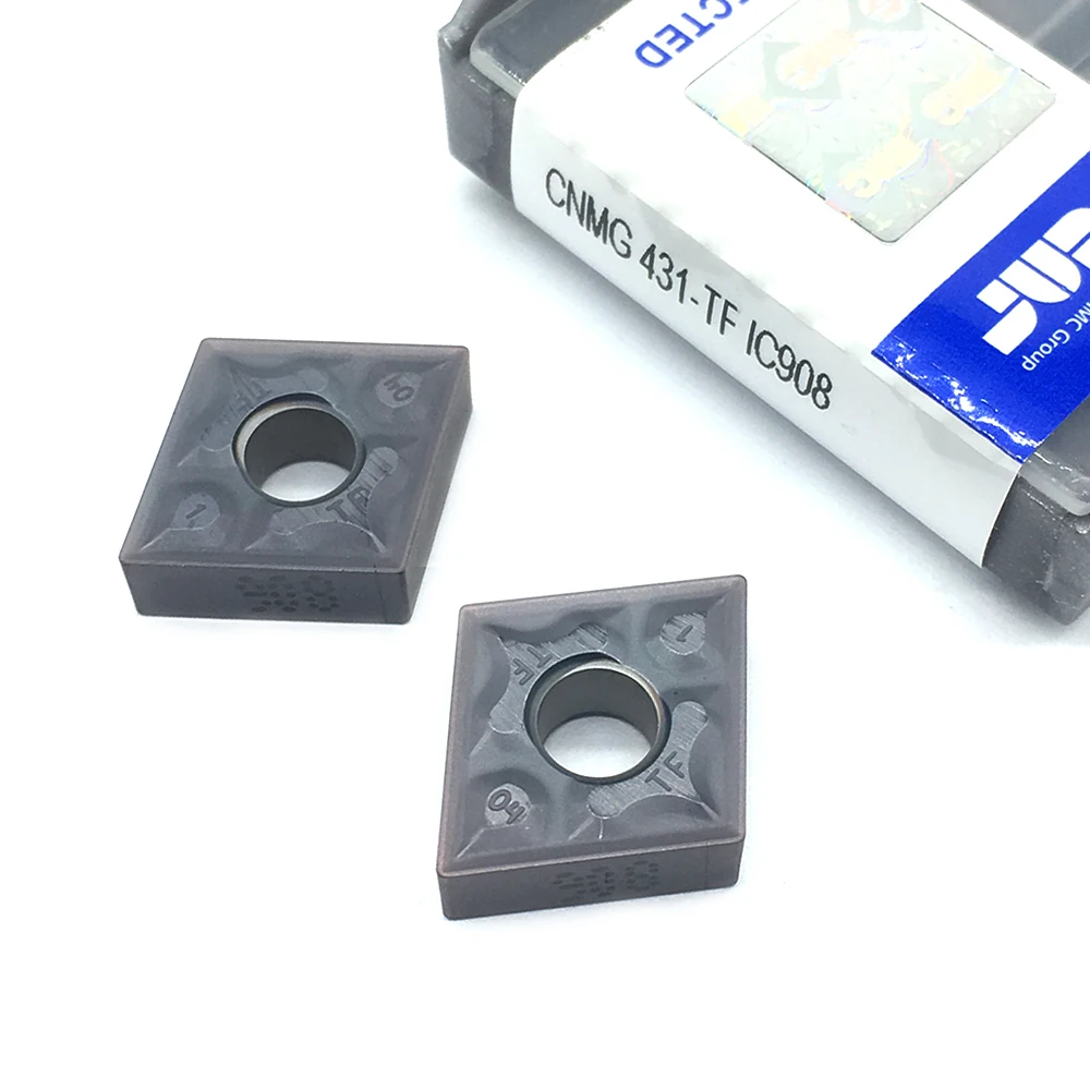 20 штук CNMG120404 TF IC908 внешние токарные инструменты CNMG 120404 431 карбидные вставки токарный инструмент токарные вставки