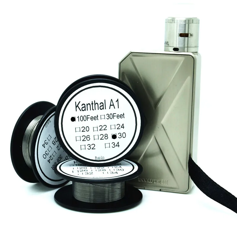 Кантал 30 Калибр 100 футов 0 25 мм нихромовый резистор сопротивления провода AWG|awg 30|awg
