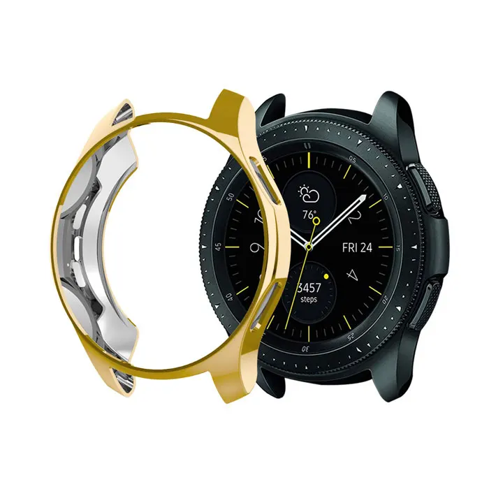 Чехол для часов для samsung gear S3 Frontier Galaxy Watch 46 мм/42 мм, покрытие из ТПУ, универсальная защитная оболочка, аксессуары для часов
