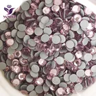 YANRUO 2058HF свет аметист страз горячей фиксации стразы стекло плоский задний клей горный хрусталь передачи кристалл свадебное украшение