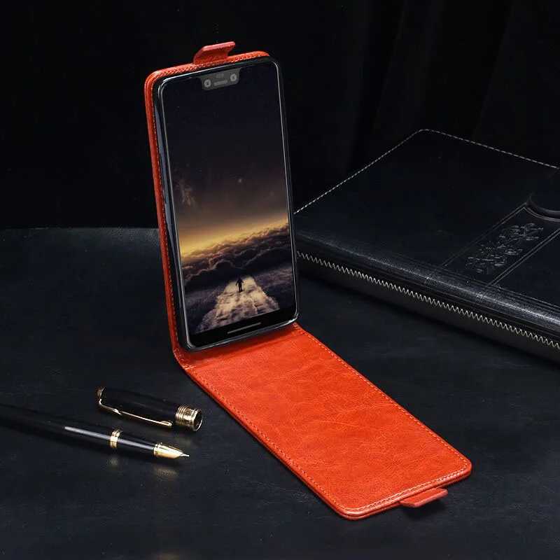 Itgoogo для Google Pixel 3 XL чехол Роскошный кожаный флип защитный телефона задняя