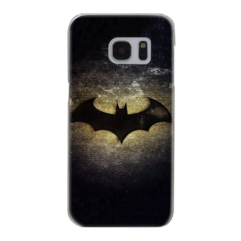 H043 Batman Superhero Transparent Hard PC Case Cover For Samsung Galaxy S Note 3 4 5 6 7 8 9 Edge Plus |