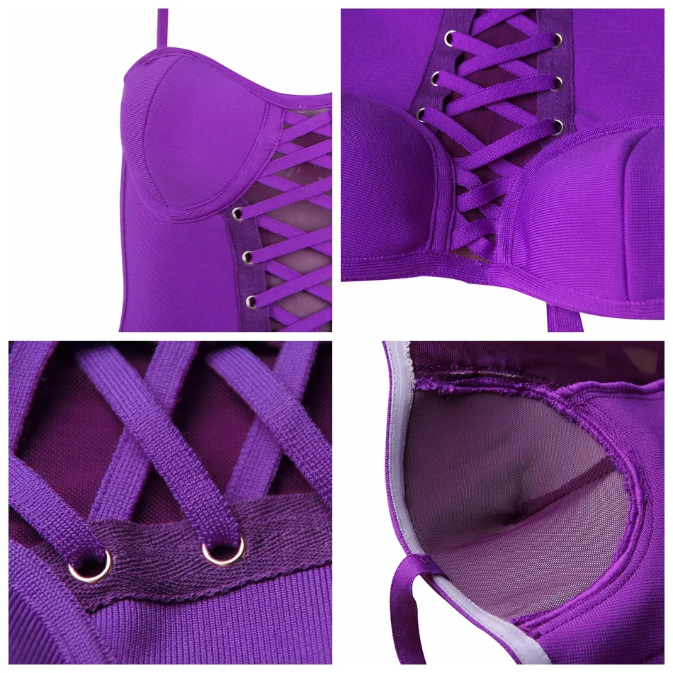 Женское Бандажное платье без рукавов элегантное вечернее облегающее