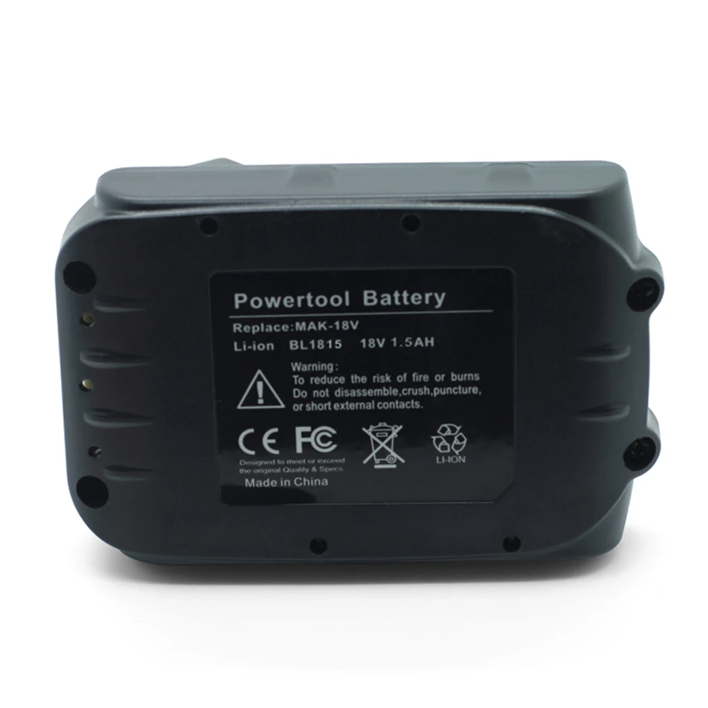50 шт. для MAKITA BL1830 bl1815 Перезаряжаемые Батарея 18 В 1500 мАч 5 ячеек Замена батарей