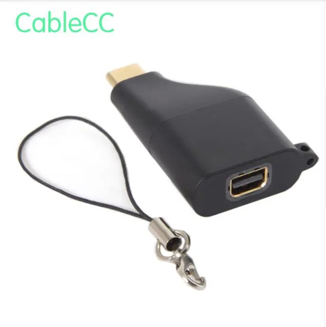 Адаптер преобразователь типа C в Mini DP Displayport адаптер 4K 2K с цепочкой для планшетов