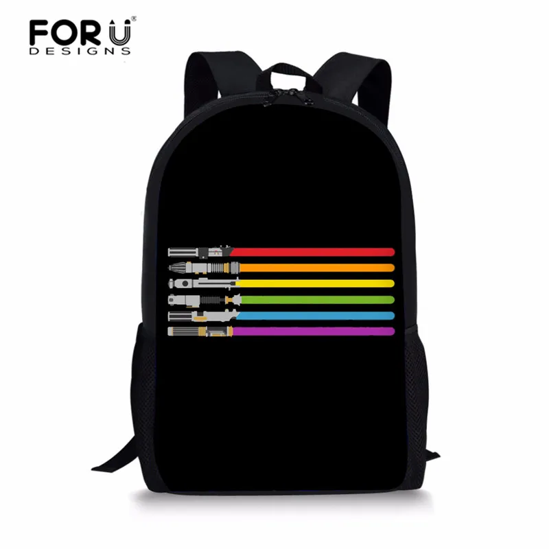 FORUDESIGNS/детские школьные сумки с радужным принтом, детский школьный рюкзак, Набор детских школьных сумок, ортопедический школьный рюкзак - Цвет: L5244C