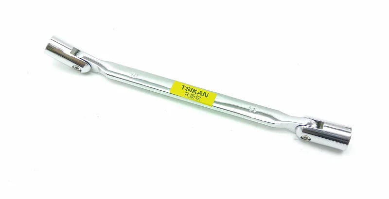 

New 1pcs 10*11mm Double End Socket Wrench tools Adjustable Spanner 40CR