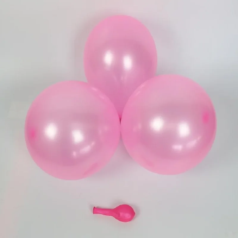 

30pcs Happy Birthday Thick Pearl Business Arches Balloon Wedding Holiday Decoration Many Color Toy Oval Party Balloons Halloween