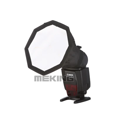 14 см/5 5 дюйма Выдвижная Вспышка Speedlite мини восьмиугольный Софтбокс диффузор