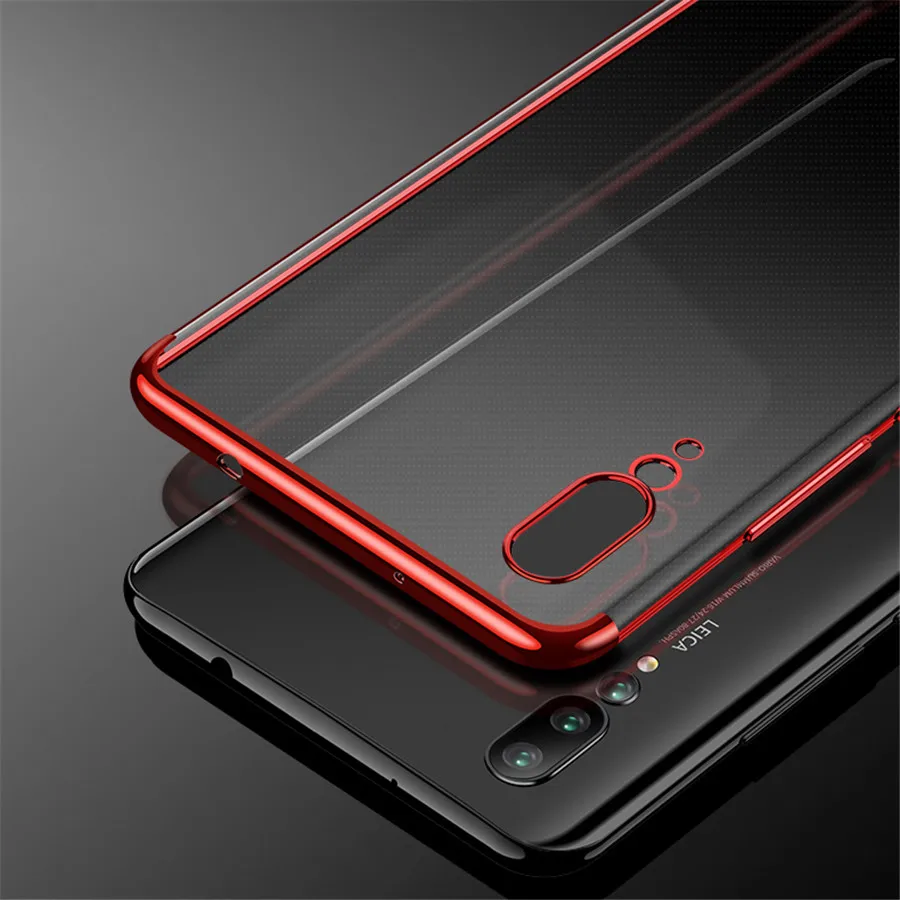 Гальванизированный лазерный ТПУ мягкий чехол для Huawei P9 10 20 30 Plus Lite Pro Nova 3e 4 P Smart 2019