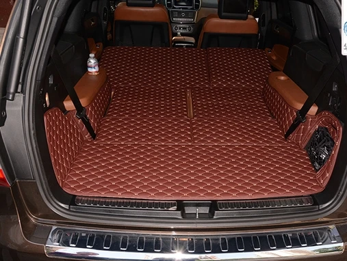 Новое поступление! Полный Комплект ковриков для багажника Mercedes Benz GL 500 X166 на 7 мест