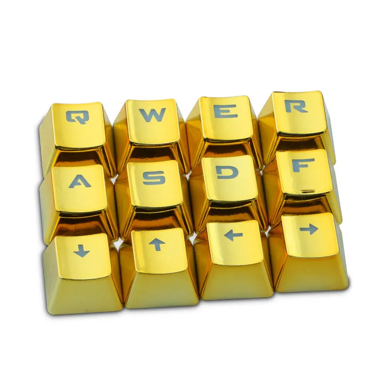 PBT колпачки для ключей Doubleshot впрыска WASD механическая клавиатура колпачки для ключей Набор с брелоком съемник для игр Замена DIY