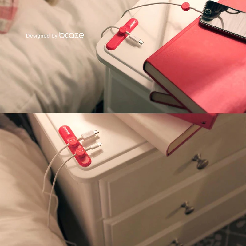 Магнитный кабель с зажимами Органайзер многоцелевой шнур система управления 3