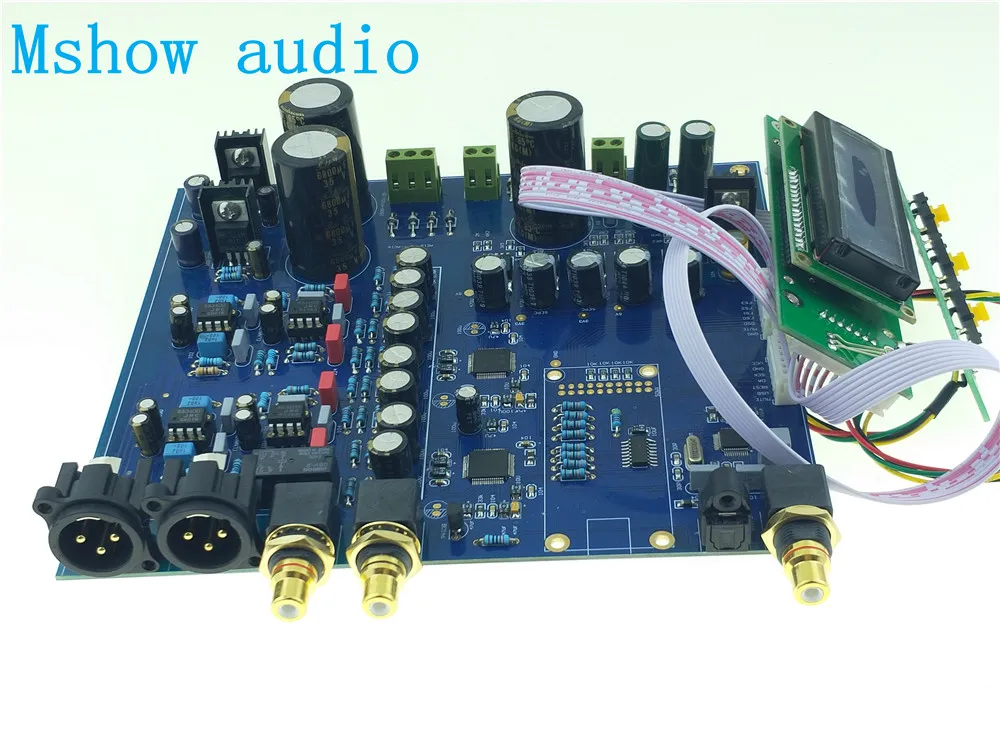 Новый двойной AK4497 ЦАП AK4118 AK4497EQ DSD Native 32Bit 384 кГц HIFI аудио вариант xmos или Amanero