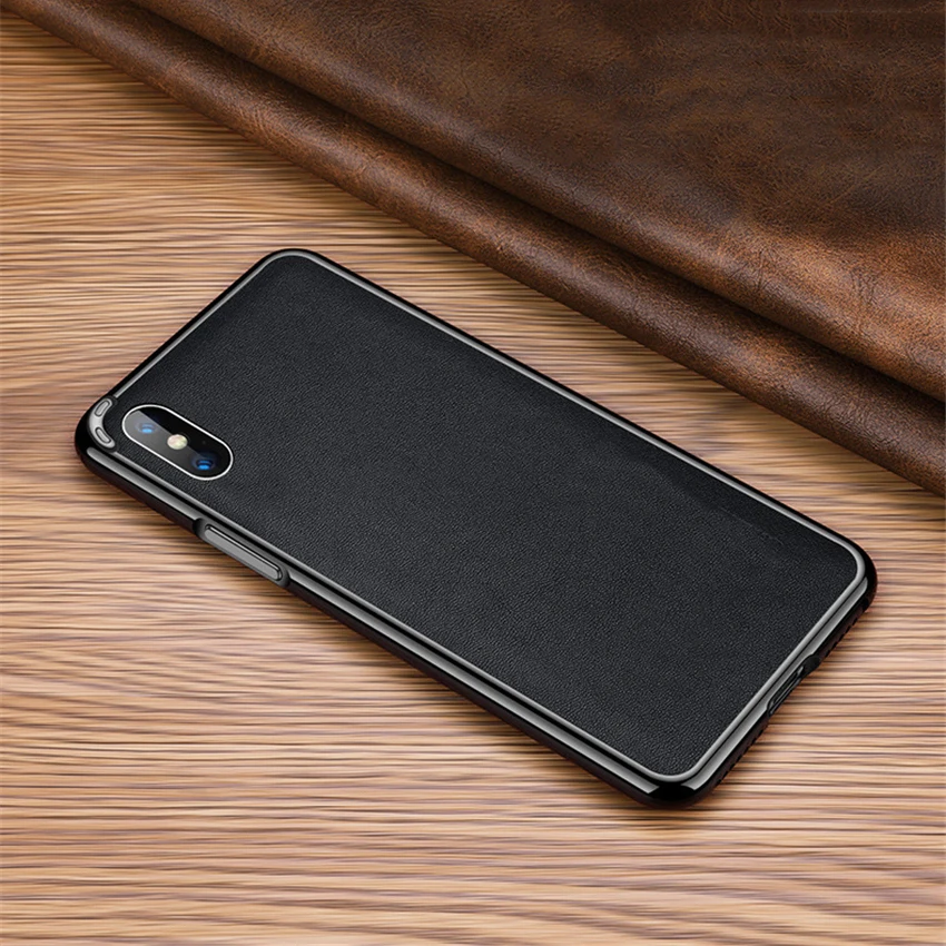 Чехол для телефона из натуральной кожи iPhone 6 7 8 plus съемная рамка мягкие чехлы