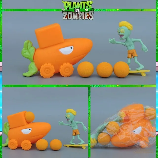 [Bainily] 100 шт./компл. с изображением героев «Plants VS Zombies карты «Растения против Зомби» военные фигурки собирать карточная игра Горох стрелок подсолнечника детские игрушки - Цвет: Красный