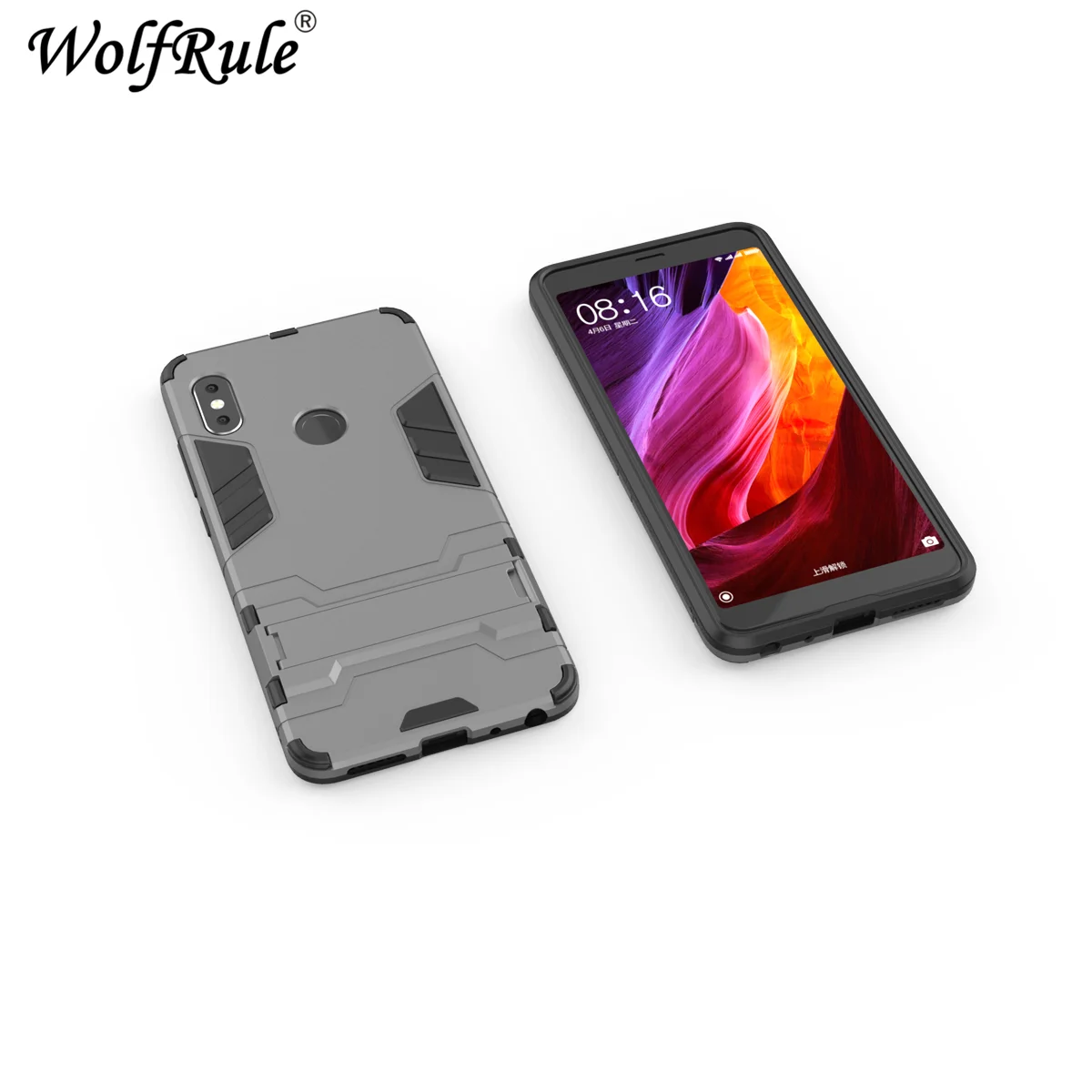 Чехол для Xiaomi Redmi Note 5 Global силиконовая жесткая задняя крышка из поликарбоната