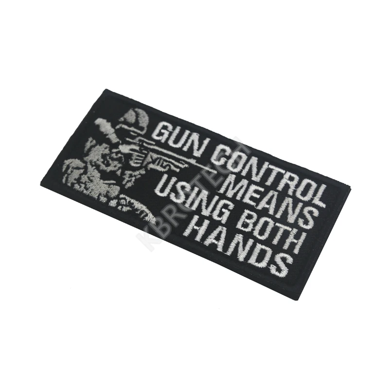 Вышитые патч с использованием обеих рук вышитые патчи военные тактические