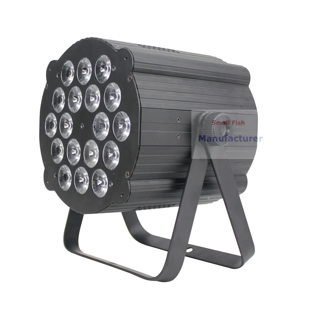 2 шт./лот Бесплатная доставка LED Par огни 18X18 Вт RGBWAP 6 видов цветов Luce Della lavata di Lusso