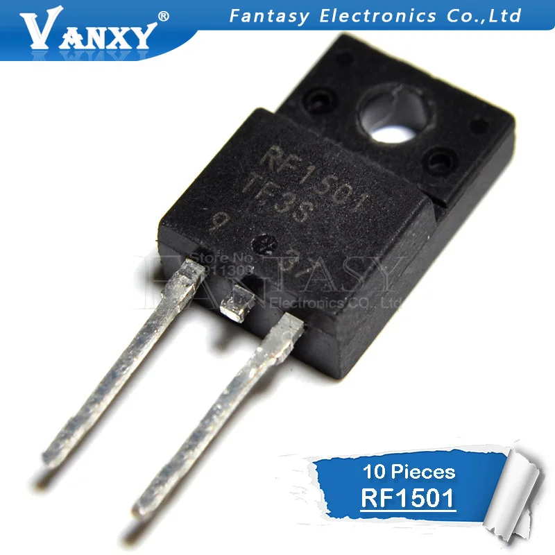 10 шт. RF1501 TO-220F RF1501TF3S TO220F-2 TO-220 новый оригинальный | Электронные компоненты и