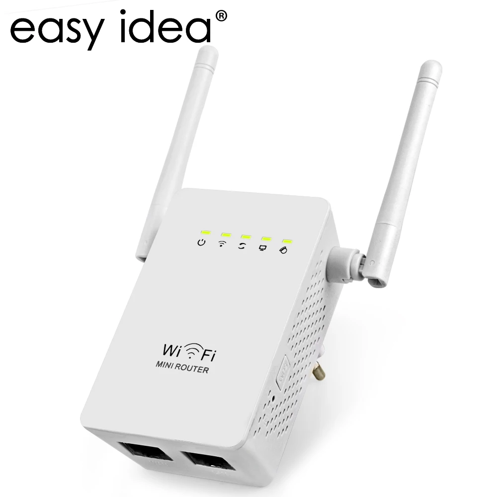 Easyidea Мини Wi-Fi маршрутизатор 300 м Беспроводной ретранслятор двойной Телевизионные