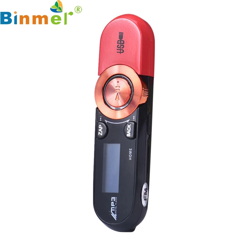 Binmer A18 Новый Mecall Tech USB lcd экран 16Гб поддержка флеш TF плеер MP3 Музыка FM радио|player mp3|mp3