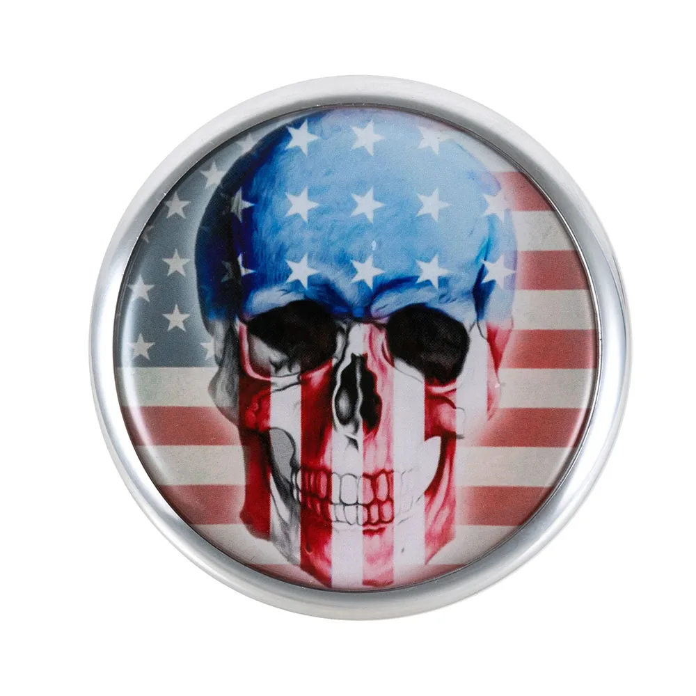 KL Chrome Крышка топливного бака мотоцикла по часовой стрелке вентилируемая для Harley Sportster XL, Road King 1996-Up - Цвет: KL Chrome