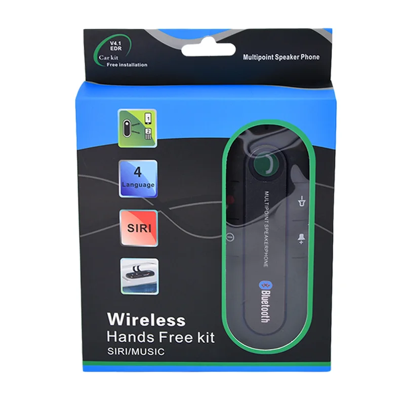 20 шт много многоязычный солнцезащитный козырек Bluetooth громкая связь MP3 музыкальный плеер беспроводной Bluetooth громкой связи автомобильный комплект BT850 V4.1