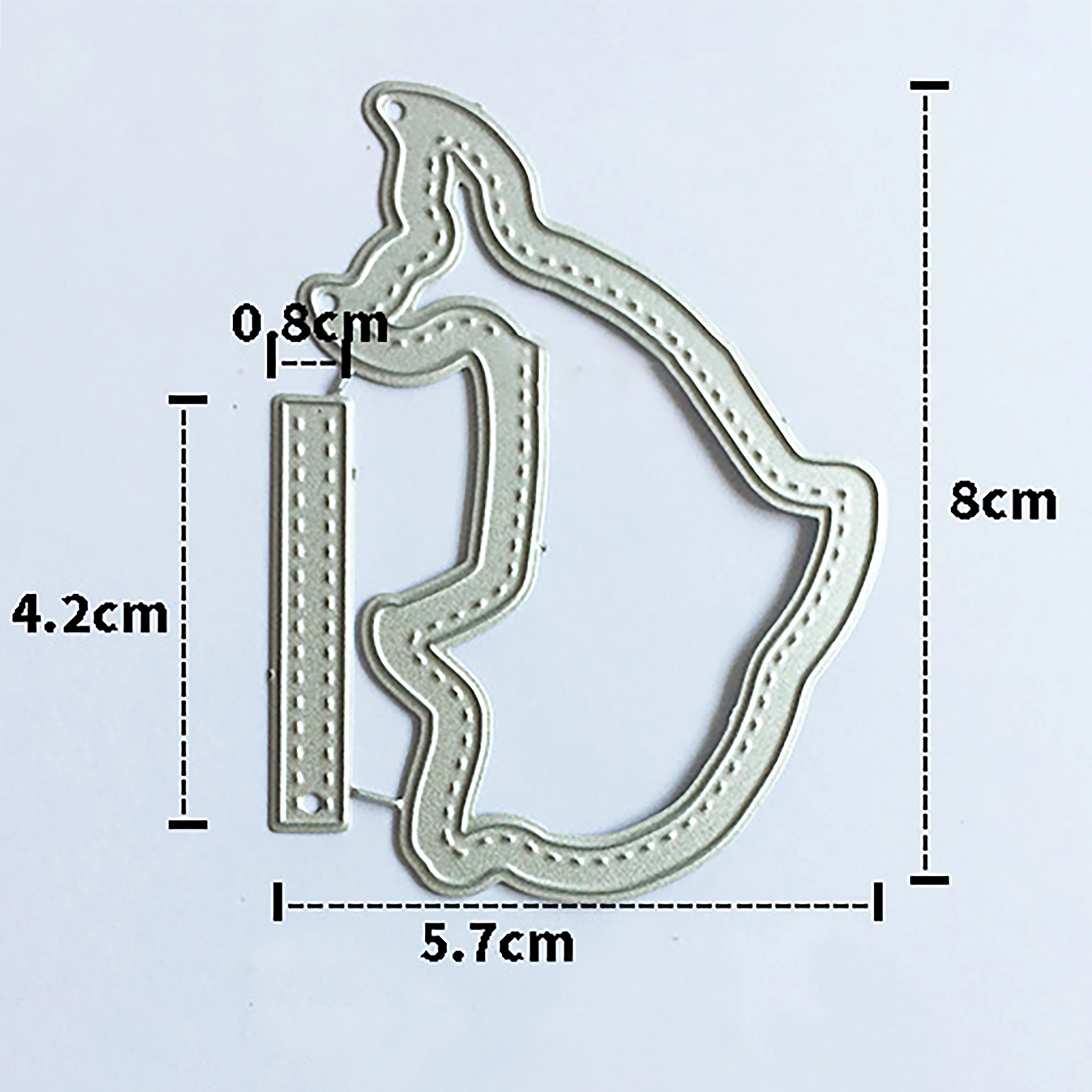 

Dolphin Metal Cutting Dies Knife Mold For DIY Gift Scrapbooking Album Paper Cards Decoration Craft Embossing Die Cut
