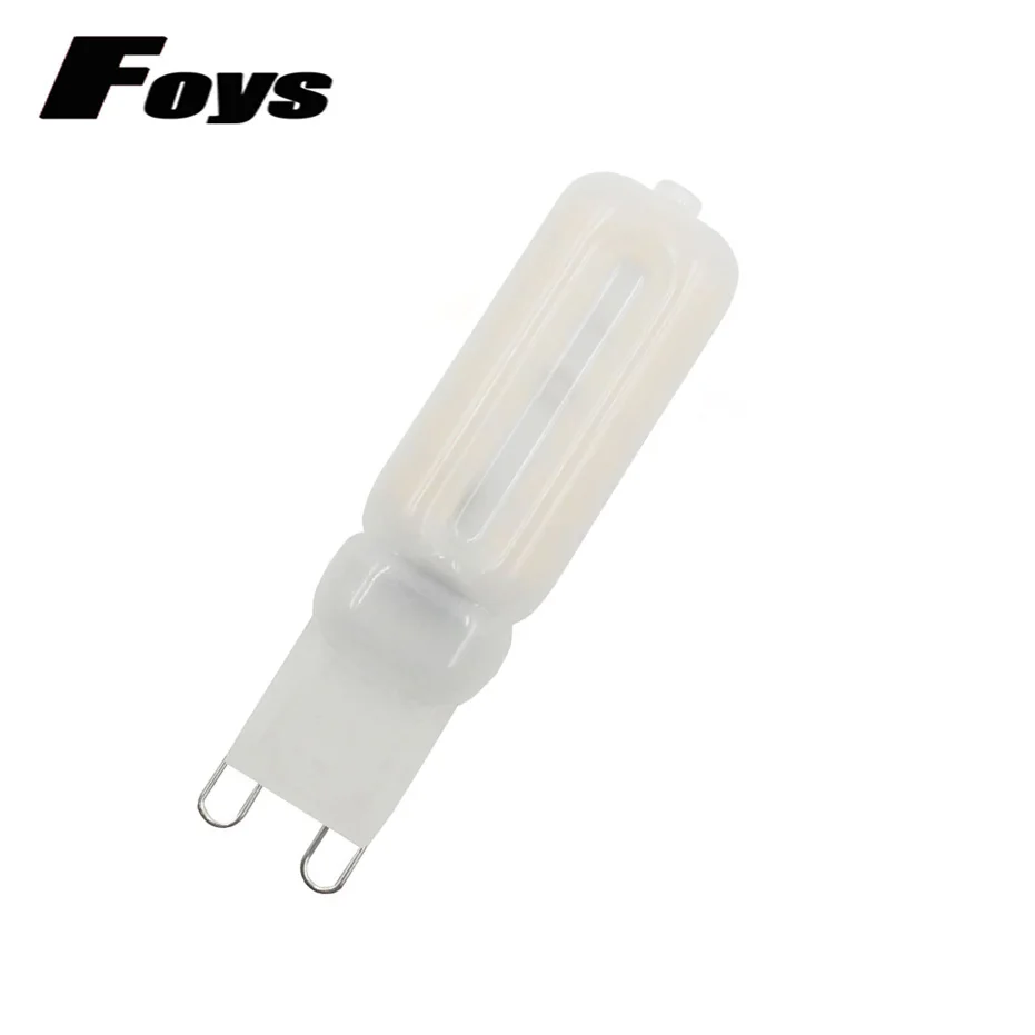 Светодиодная лампочка G9 SMD2835 для хрустальной люстры сменная галогенсветильник