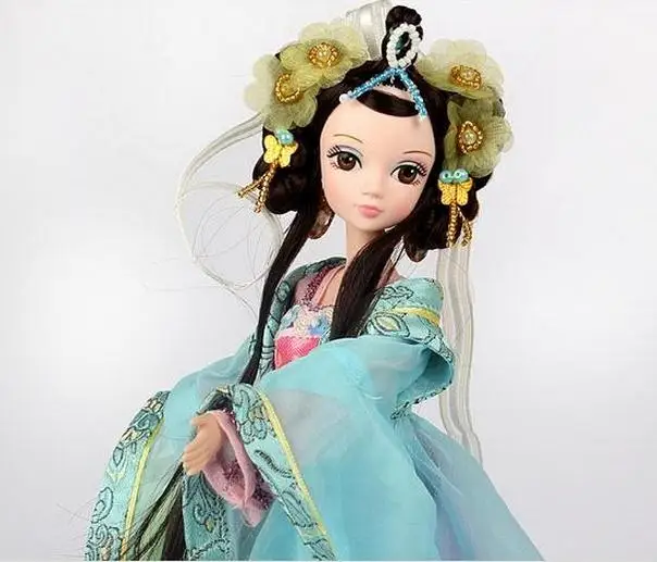 Куклы курн 29 см для девочек китайские традиционные куклы игрушки детей подарок