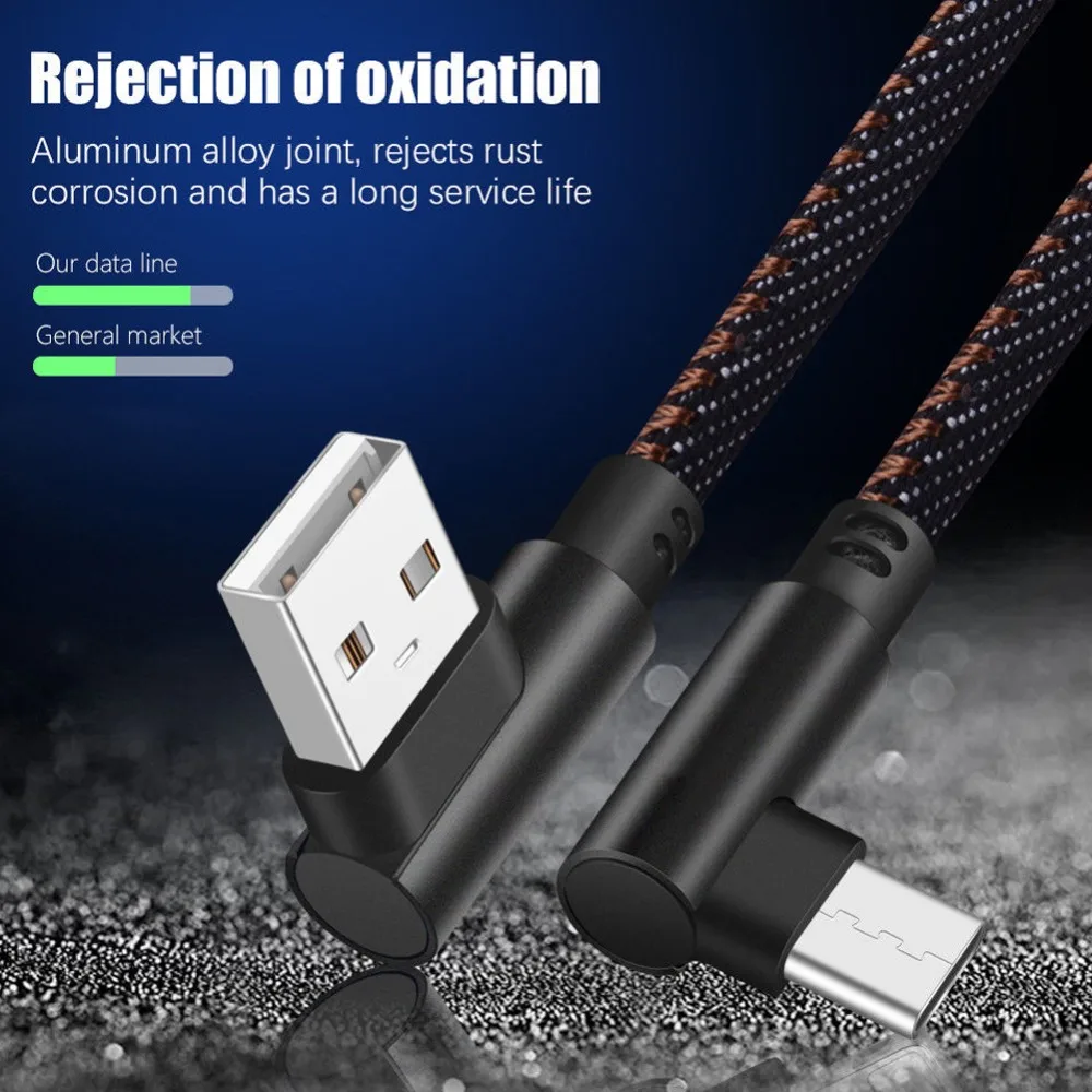 2 м практичный Type-C 90 градусов правый угол USB 3 1 Синхронизация данных зарядное