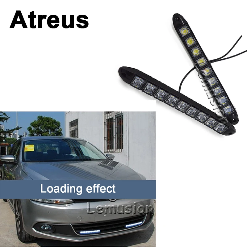 Atreus 2 шт. 9 светодиодный для Nissan qashqai Citroen c4 c5 c3 Chevrolet cruze aveo Peugeot 206 Автомобильные