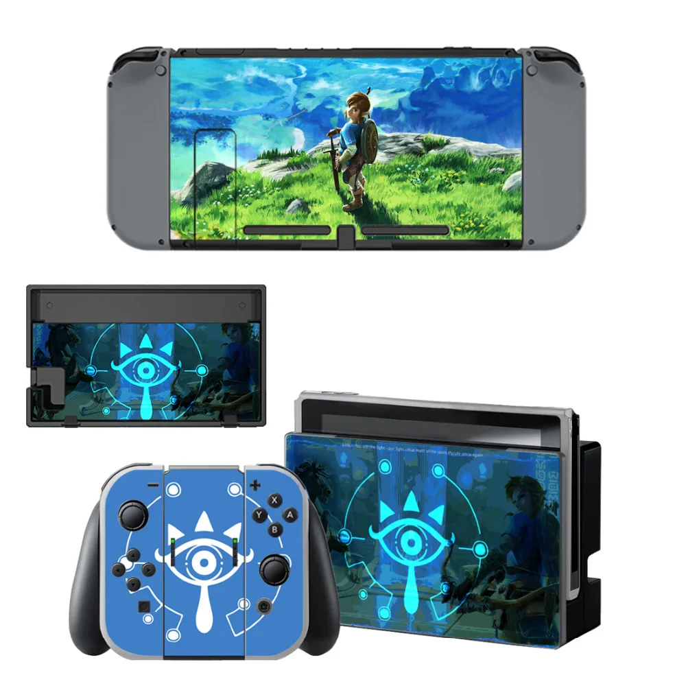 Наклейка из кожи The Legend of Zeld наклейка для консоли Nintendo Switch и контроллера NS