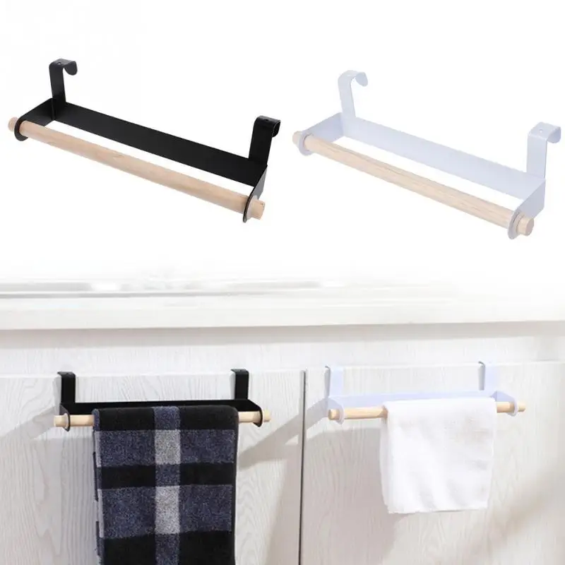 Кухня Полотенца держатель рулона Бумага стеллаж для хранения ткани вешалка под
